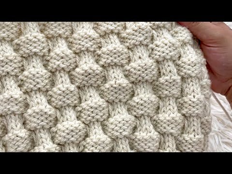 PONTO DE TRICÔ QUADRADINHO 