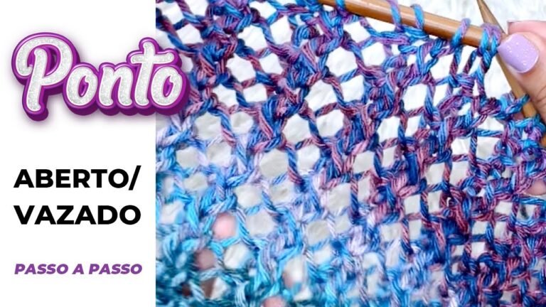 PONTO DE TRICÔ ABERTO