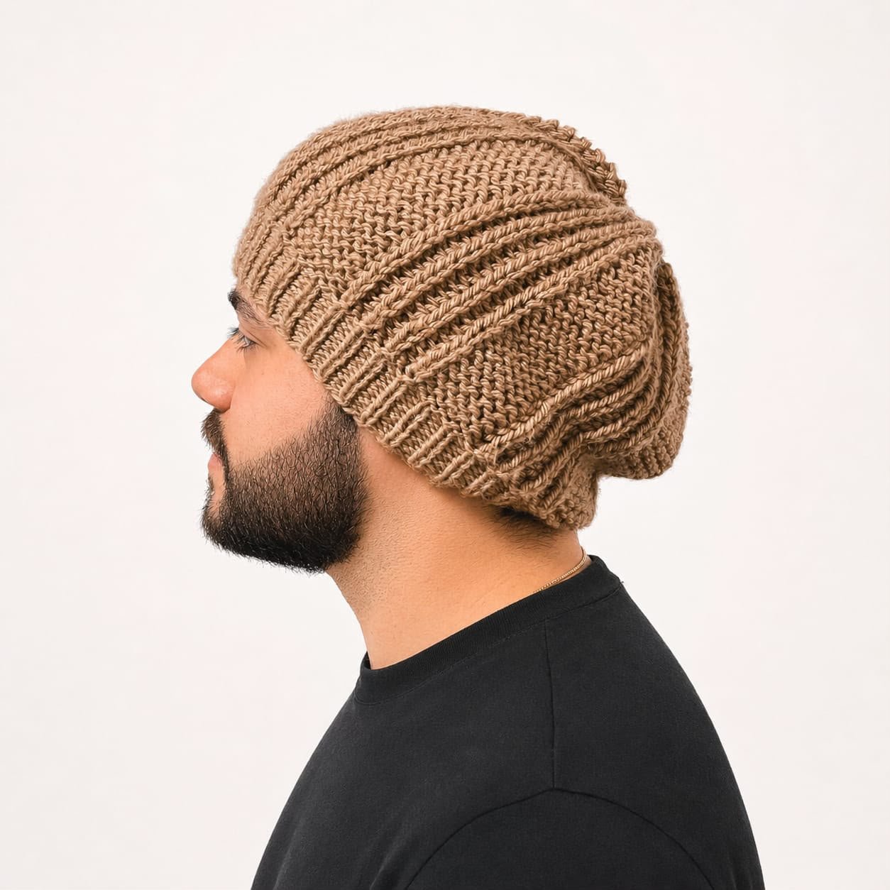 Touca de Tricô Masculina: Receita Passo a Passo