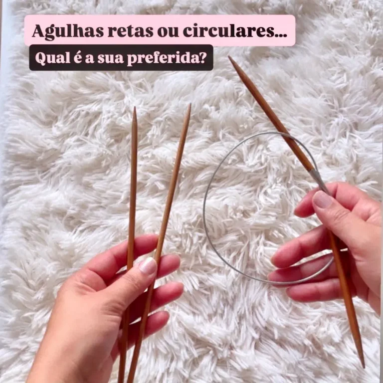 Agulhas retas ou circulares
